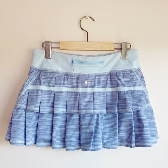 LULULEMON Run: Pace Setter Skirt Caspian Blue - Picture 12 of 15